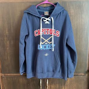 Capitols Hockey Hoodie Sweatshirt Size Medium